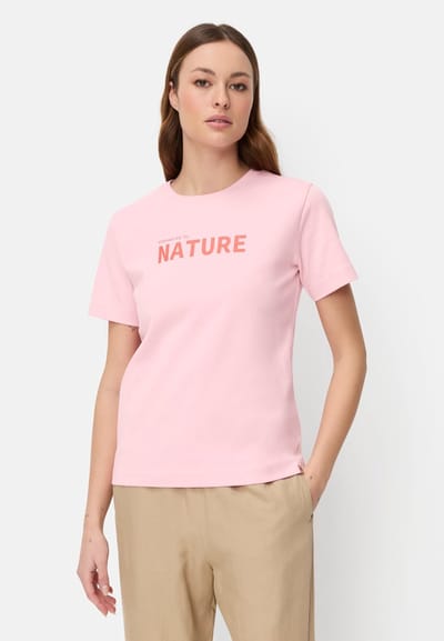 camel active T-Shirt van puur katoen - Maat - Rozewomenswear-XXS
