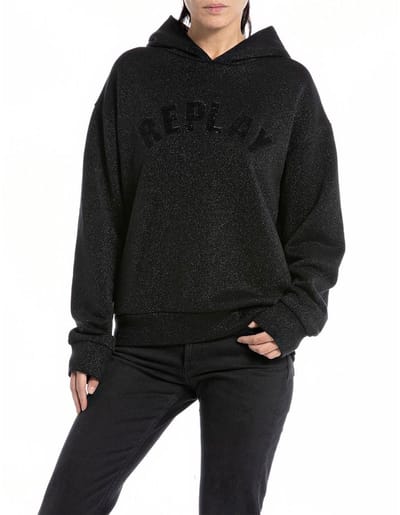 Replay W3637g.000.22672 Sweatshirt Zwart XS Vrouw