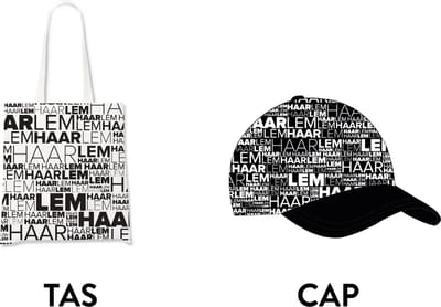 Haarlem pet & tote bag - Voordeelpakket - Souvenirs Nederland