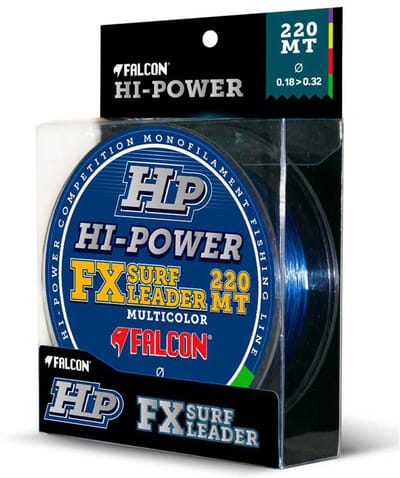 Falcon Fx Surfcasting 220 M Monofilament Transparant 0.200-0.400 mm