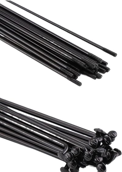 Fiets Spaken - Wiel Spaken - Fiets Reparatie - Met Messing Tepels - 259mm - Zilver