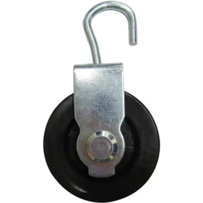 Sencys Enkele Katrol Met Haak – Gegalvaniseerd Staal – 8mm