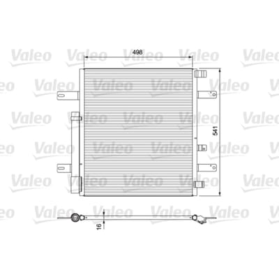 Condensor, airconditioning NIEUW DEEL VALEO 815061