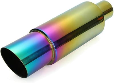 Stainless Steel Uitlaatpijp voor Auto Racing - Achterste Demper Tip en Eindafwerking, Duurzaam en Stijlvol