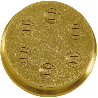 GGM Gastro Nudelformscheibe - Tagliatelle 6mm - passend für NMSM8 - Ø 75mm Goud