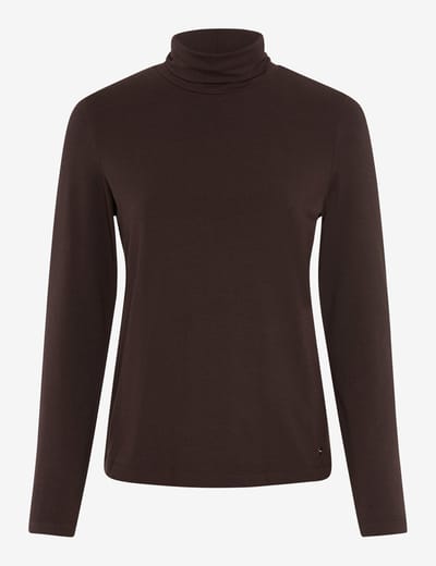 Brax Dames Shirt  Style CARINA L brunette, donkerbruin, maat 34