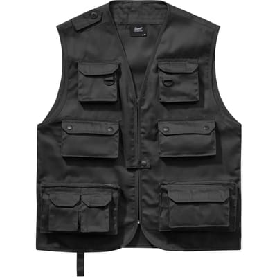 Brandit Hunting Heren Bodywarmer - zwart - XXL
