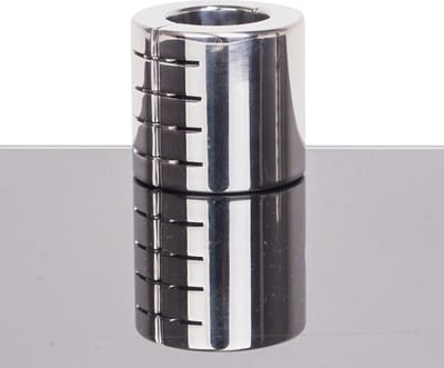 Ballstretcher RVS met groeven scharnierend 56 mm hoog Ø 35 mm