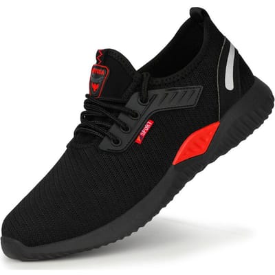 Veiligheidsschoenen voor op het werk, anti-verbrijzelende stalen neus, veiligheidslaarzen, lichtgewicht, ademende werkschoenen, laarzen voor heren en dames, bouwschoenen 36