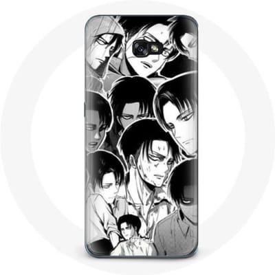 Coque pour Samsung Galaxy A3 2017 Attaque des Titans Manga Levi Ackerman