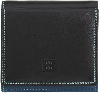 DuDu Flavio Portemonnee Leder 9.5 cm - Unisex - Staand formaat - pearl mosaic