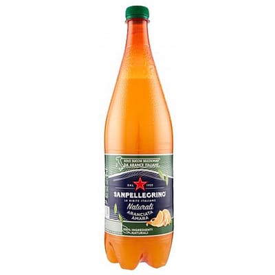 Bruisende drank amara aranciata naturalli 1,2l - san pellegrino