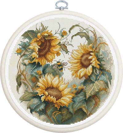Luca-S The Sunflower borduren (pakket) BC202
