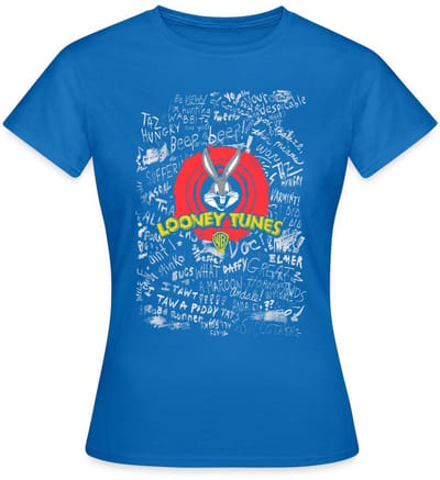 Looney Tunes Scribbles T-Shirt Dames