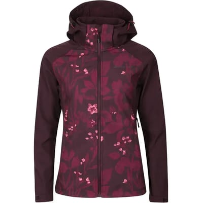 Alpine Pro Hoora Softshelljack Paars M Vrouw