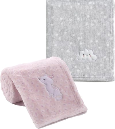 Gezellige en Warme Babydeken 76 x 100 cm - Flanellen Fleece Deken voor Zuigelingen en Peuters