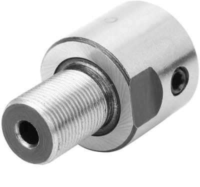 Allecto - Boormachine - Stabiele boorfutter-kruk - Hoogwaardige hardheid - M14 x 1 - Mini-draaibank - Geschikt voor mini-draaibanken - K01-50/63 K