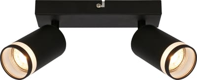 Briloner Rub - Plafondspot - 2832025 - Draaibaar - Acryl toepassing - 20 x 6 x 16 cm - Zwart