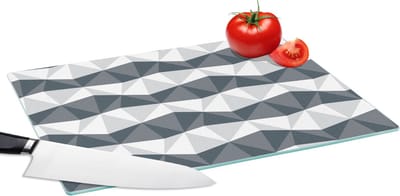 Glazen Snijplank - 39x28 - Zebra - Geometrie - Patronen - Snijplanken Glas