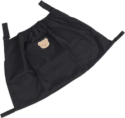 Kinderwagen Organizer - Hangende Tas - Spullen Meenemen - Grote Capaciteit - 70 x 40 cm - Zwart