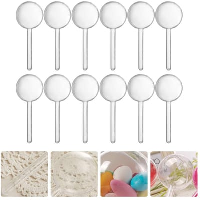 12 stuks Lolly Verpakking Doos Ronde Plastic Doos Diy Snoep Doos Handwerk Doos
