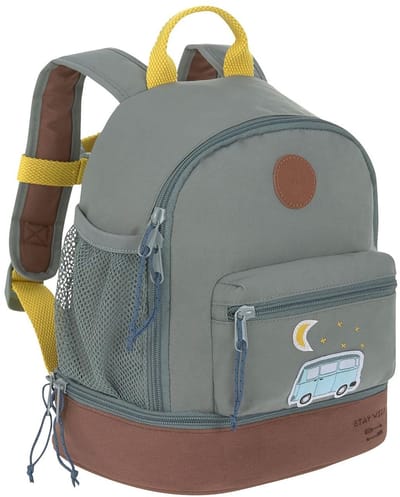 Dailygoods- Kinderrugzak Waterafstotend - Kleuterschooltas - Mini Backpack - Creatief met Stickers - Avontuurlijke Ontdekkingen - Kleutertas
