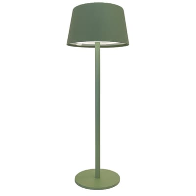 OMNIEXA Tafellamp – Olive Green – Draadloos & Dimmen via Touch – 3 Lichtstanden – Design Aluminium