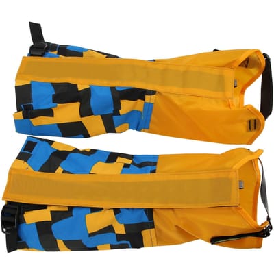 Kind Woestijn Zanddichte Overschoen Legging Gaiters Laarzenhoes voor Wandelen Rijden(Drukpasta's ) blue