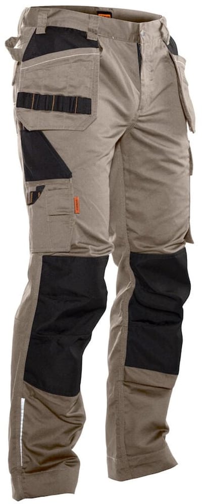 Jobman 2322 Trousers HP 65232220 - Khaki/Zwart - D088