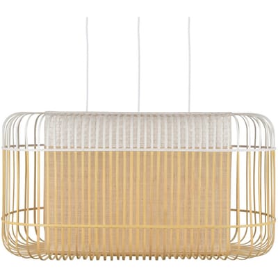 Forestier Bamboo oval XL hanger Naturel wit