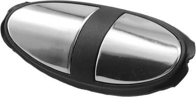 Hartslag Handgrepen - Fitness Sensoren - Cardio Training - Betrouwbare Meting - 5x4 cm - Zilver