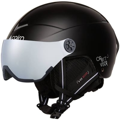 Cairn Kinder Skihelm met Vizier - Orbit Visor - Mat Black - Maat 48/50
