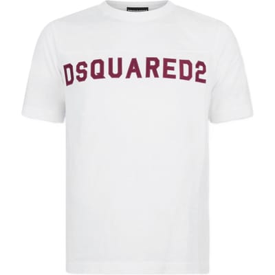 Dsquared2 t-shirt wit man fade cool