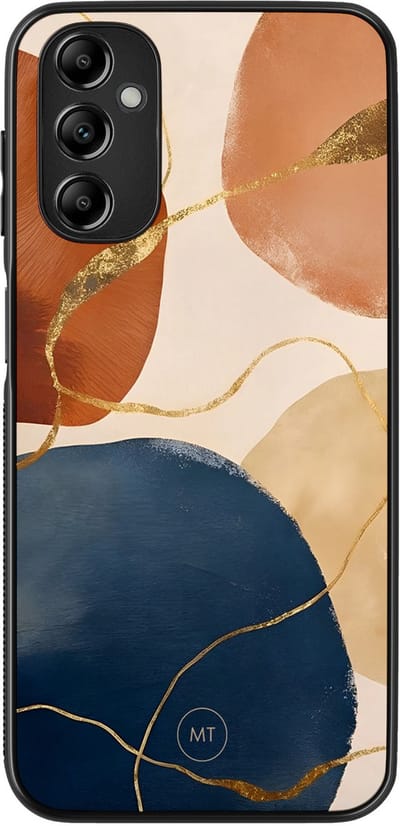 Hoesje geschikt voor Samsung Galaxy A14 5G - Abstract harmony - TPU Hard Case Backcover - Multi - Mooie Telefoonhoesjes
