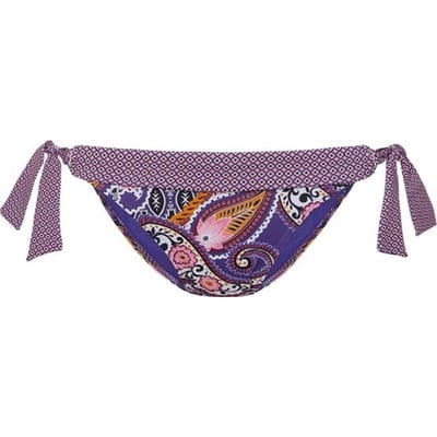 Cyell - Maat 36 - PRETTY PAISLEY Bikinibroekje Laag met StrikDames