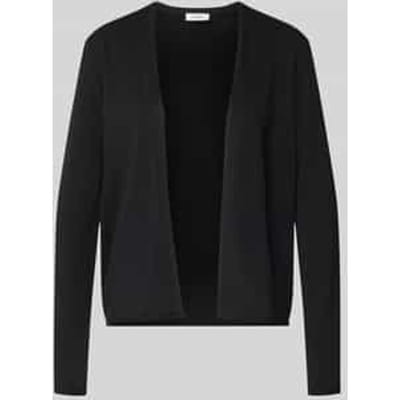 regular fit vest van een katoen-viscosemix