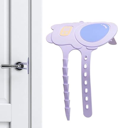 Deurstopper - Geluiddemper Pad - Stil Sluiten - Astronaut Design - 25 x 9.5 cm - Meerkleurig
