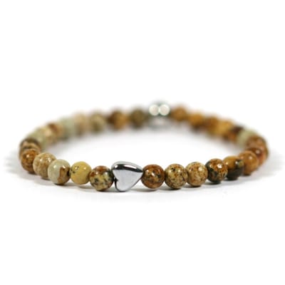 Heaven Eleven KIDS - meisjes - armband - edelsteen - 4mm - 15cm