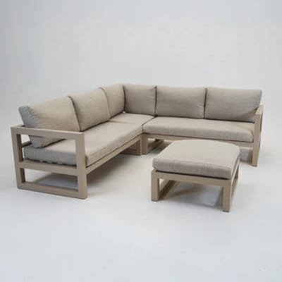 Vita Grosso hoekbank 4 delig beige