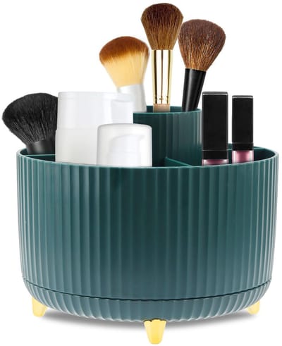 Unyqoos ® Stijlvolle 360° Draaibare Cosmetica Organizer met 5 Compartimenten voor Elke Ruimte