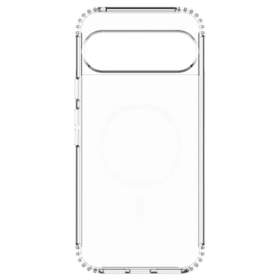 Just in Case hoesje geschikt voor Google Pixel 10 Pro XL Hoesje geschikt voor MagSafe - Military Grade Backcover - Transparant
