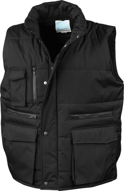 Result Lance Ripstop Bodywarmer RT127 - Black - 3XL