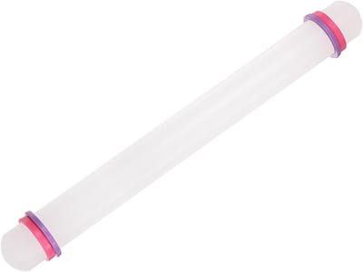 Fondant deegroller van 33 cm, niet-plakkerige ring voor het uitrollen van fondant en deeg - Perfect voor bakken en DIY projecten