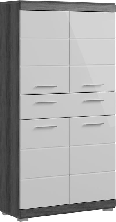 xonox.home badkamer-middelkast Scout rookzilver imitatie 74 x 141 x 31 cm