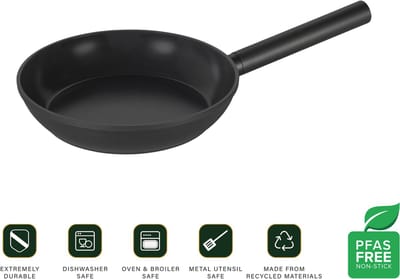 Combekk Forest Easy Koekenpan Ø 24 cm - PFAS-vrij - Non-stick Keramische antiaanbaklaag - 100% Gerecycled - Geschikt voor inductie - Vaatwasserbestendig