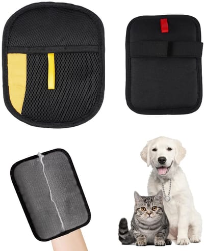 Dailygoods- Dierenhaarverwijdering Dubbelzijdig - Herbruikbare Handschoenen - Magnetische Handschoen - Antistatisch - Duurzaam - Efficiënte Vachtverzorging - Vachthandschoenen