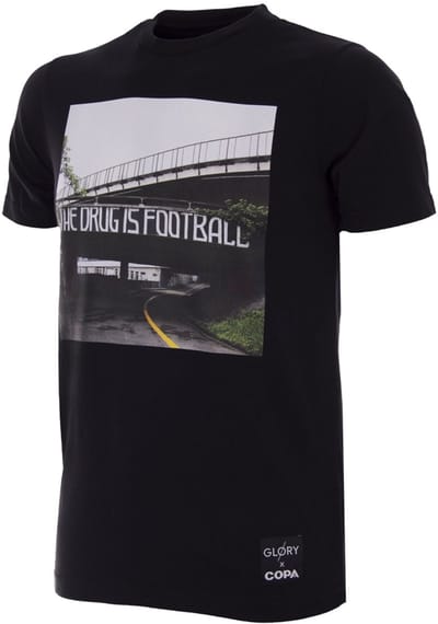 COPA - Glory The Drug is Football T-Shirt - Heren - Zwart - M