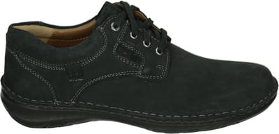 Josef Seibel - NEW ANVERS 36 - Vrije tijdsschoenenHeren veterschoenHeren sneakersCasual - Kleur: Blauw - Maat: 44
