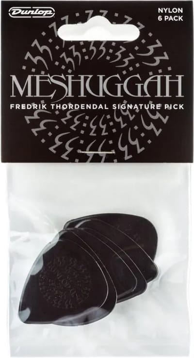 Jim Dunlop Meshuggah Signature - Plectrums - Custom Nylon - 1,00 mm - Player's Pack