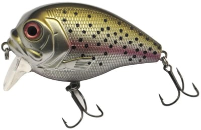 Predox XS-Pro Fat Bob 7CM 24g – Drijvende crankbait met holografische afwerking en black nickel dreggen Trout